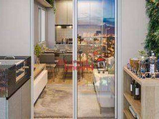 Apartamento com 2 dormitórios à venda, 40 m² por R$ 345.000,00 - Vila Assunção - Santo André/SP