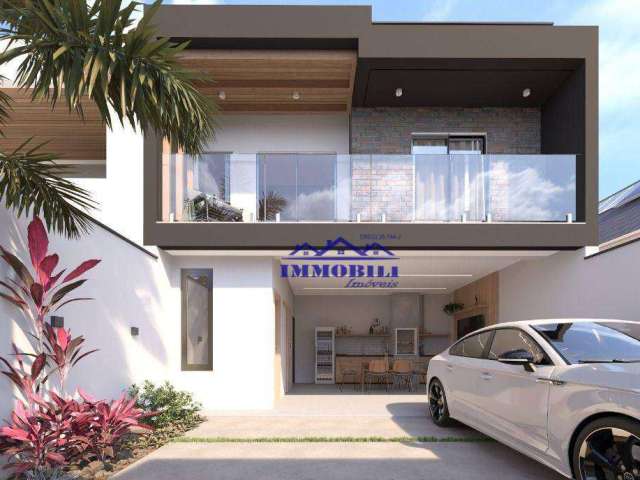 Casa com 3 dormitórios à venda, 153 m² por R$ 679.000,00 - Portal dos Pássaros - São José dos Campos/SP