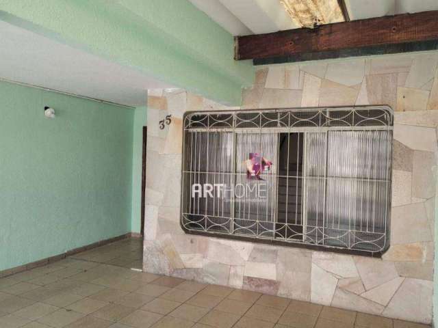 Sobrado com 4 dormitórios para alugar, 160 m² por R$ 3.316,00/mês - Vila Vivaldi - São Bernardo do Campo/SP