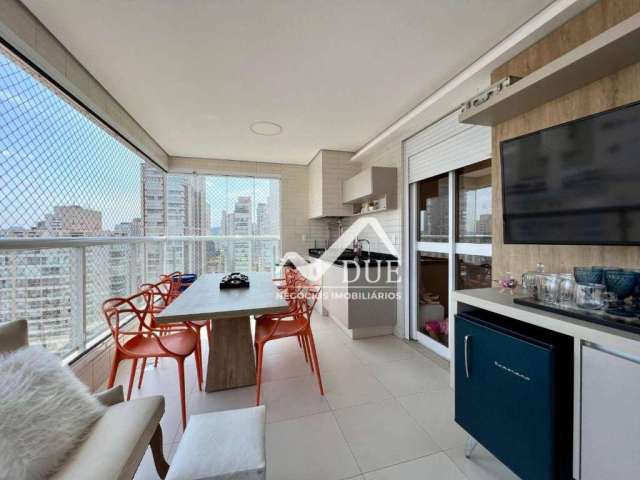 Apartamento com 3 quartos à venda, 127 m² por R$ 1.944.000 - Boqueirão - Santos/SP