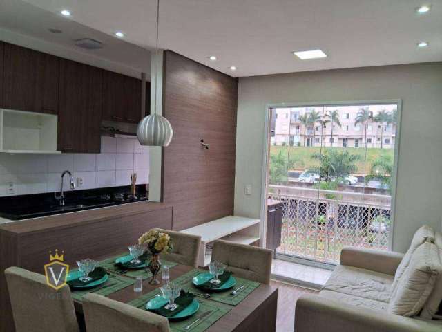 Apartamento com 2 dormitórios à venda, 49 m² por R$ 350.000,00 - Vila Nambi - Jundiaí/SP