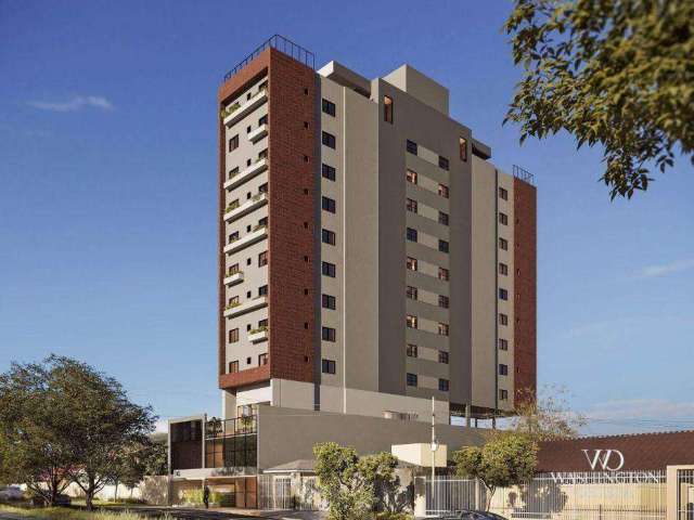 Apartamento com 2 dormitórios à venda, 63 m² por R$ 438.800,00 - Centro - São José dos Pinhais/PR