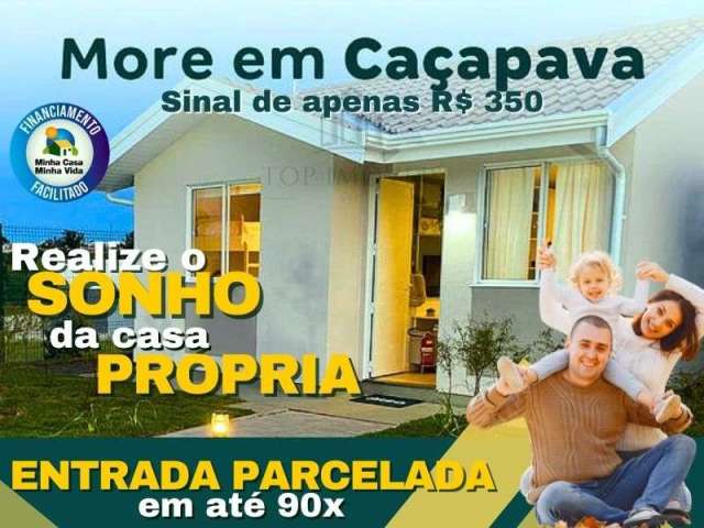 Casa com 2 quartos à venda na Rua João Marcondes Pereira Júnior, 178, Jardim Panorama, Caçapava, 47 m2 por R$ 198.000