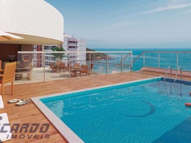 Apartamento 2 quartos à venda na Praia do Morro - Guarapari ES - Lançamento moderno com lazer na cobertura - Vista Mar