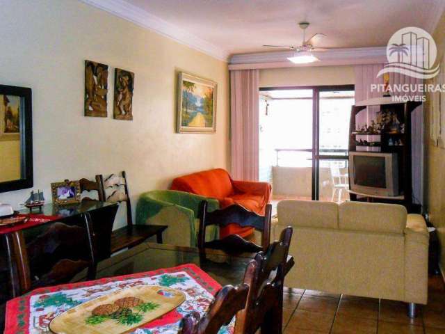 Apartamento com 3 dormitórios - 100 m² úteis - Pitangueiras - Guarujá/SP.