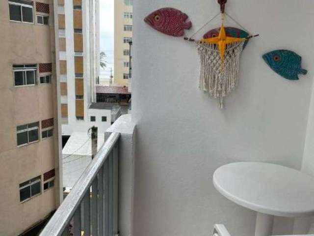 Apartamento com 1 dormitório para alugar, 60 m² - Pitangueiras - Guarujá/SP
