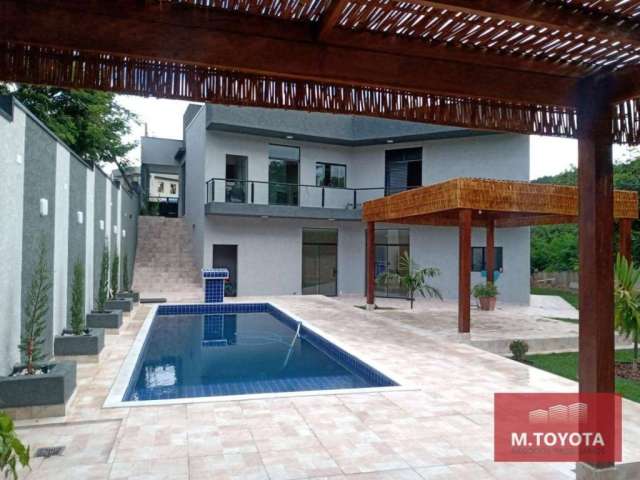 Casa com 7 dormitórios, 440 m² - venda por R$ 1.800.000,00 ou aluguel por R$ 8.000,00/mês - Chácaras Maringá - Atibaia/SP
