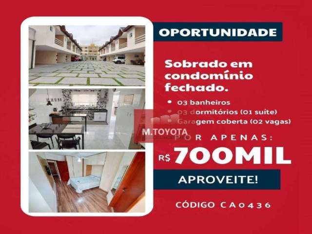 Casa com 3 dormitórios à venda, 130 m² por R$ 700.000,00 - Ponte Grande - Guarulhos/SP