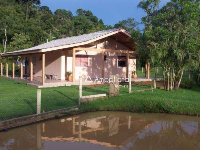 Chácara com 3 dormitórios à venda, 8065 m² por R$ 390.000,00 - Zona Rural - Campina Grande do Sul/PR
