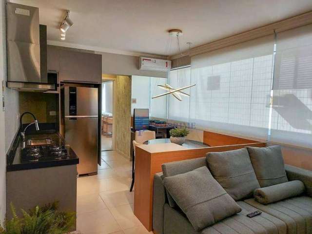 Apartamento com 1 dormitório à venda, 44 m² por R$ 336.000,00 - Vila Guilhermina - Praia Grande/SP