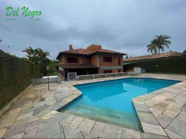 Casa com 4 dormitórios à venda, 742 m² - Miolo da Granja Viana.