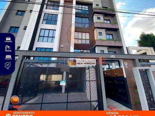 Apartamento com 2 dormitórios à venda, 55 m² por R$ 380.000,00 - Centro - São José dos Pinhais/PR