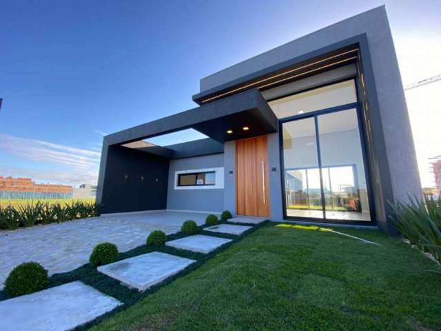 Casa em condomínio fechado com 3 quartos à venda na Rs 389, Estrada do Mar, 27, Santorini, Xangri-Lá por R$ 945.000