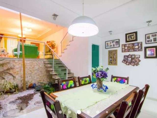 Sobrado com 3 dormitórios à venda, 175 m² por R$ 980.000,00 - Vila Scarpelli - Santo André/SP