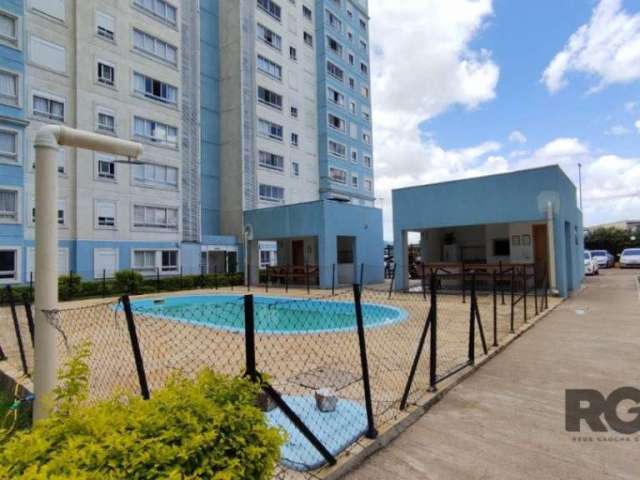 Apartamento semi mobiliado à venda no bairro Jardim Leopoldina, em Porto Alegre.&lt;BR&gt; O Residencial Mário Quintana é um empreendimento com ótima infraestrutura, contando com elevador, piscina col