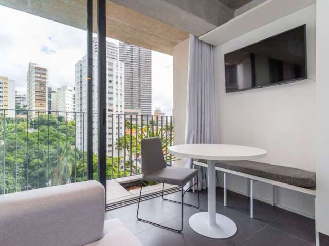 Apartamento com 1 Quarto para alugar, 28m² - Vila Madalena