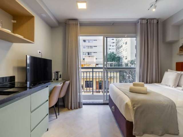 Apartamento com 1 Quarto para alugar, 18m² - Bela Vista