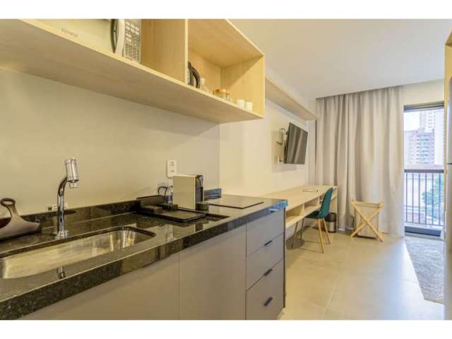 Apartamento com 1 Quarto para alugar, 24m² - Moema
