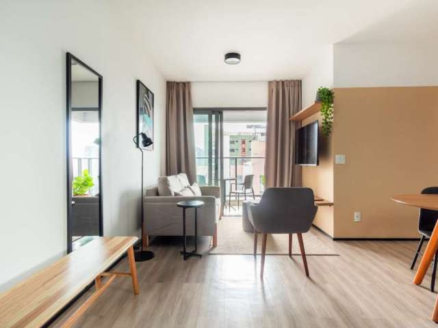 Apartamento com 1 Quarto para alugar, 51m² - Indianópolis