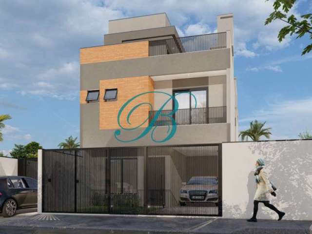 Casa em condomínio fechado com 3 quartos à venda na Rua Manoel Albano Roskamp, 412, Cajuru, Curitiba, 143 m2 por R$ 589.000