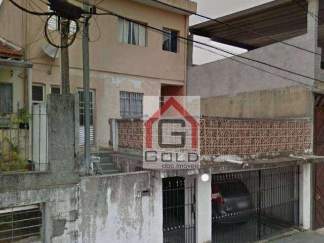 Terreno à venda, 187 m² por R$ 650.000,00 - Vila Guiomar - Santo André/SP