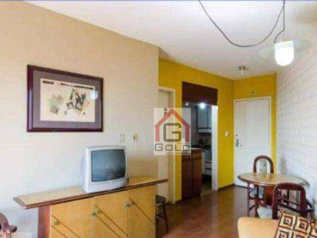 Apartamento com 1 dormitório, 40 m² - venda por R$ 225.000,00 ou aluguel por R$ 2.105,81/mês - Jardim do Mar - São Bernardo do Campo/SP