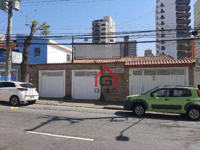 Casa, 150 m² - venda por R$ 3.500.000,00 ou aluguel por R$ 5.000,00/mês - Vila Gilda - Santo André/SP