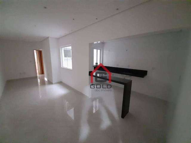 Apartamento com 2 dormitórios à venda, 53 m² por R$ 340.000,00 - Vila Curuçá - Santo André/SP
