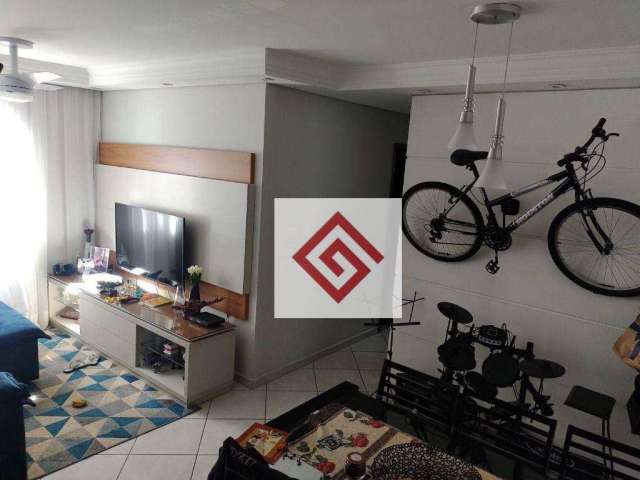 Apartamento com 2 dormitórios à venda, 55 m² por R$ 245.000,00 - Parque São Vicente - Mauá/SP