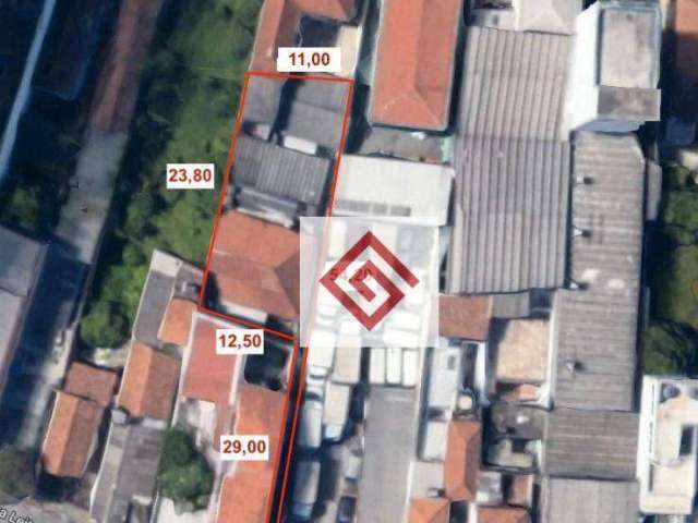 Terreno à venda, 356 m² por R$ 478.000,00 - Vila Zelina - São Paulo/SP