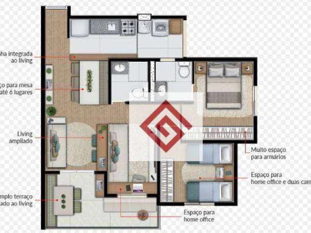 Apartamento com 3 dormitórios à venda, 67 m² por R$ 717.000,00 - Santana - São Paulo/SP