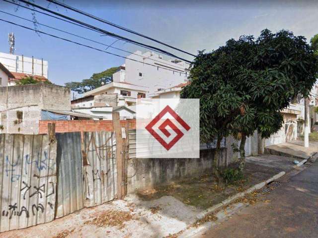 Terreno para alugar, 1100 m² por R$ 10.371,58/mês - Vila Pires - Santo André/SP