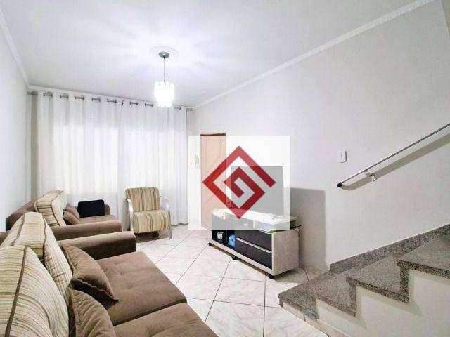 Sobrado com 3 dormitórios à venda, 132 m² por R$ 530.000,00 - Jardim Monte Líbano - Santo André/SP