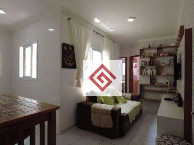 Cobertura com 2 dormitórios à venda, 73 m² por R$ 350.000,00 - Parque João Ramalho - Santo André/SP