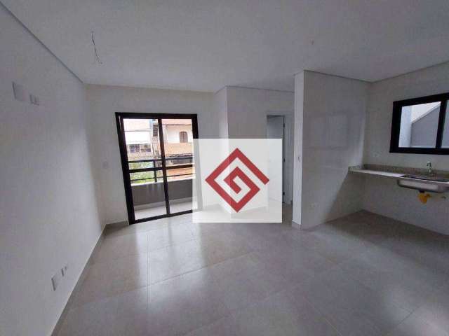 Apartamento com 2 dormitórios para alugar, 51 m² por R$ 2.250,00/mês - Jardim Jaçatuba - Santo André/SP