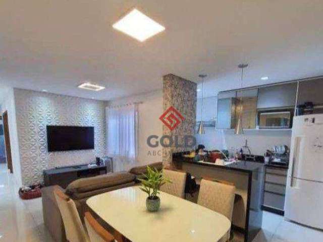 Apartamento à venda, 74 m² por R$ 450.000,00 - Vila Pires - Santo André/SP
