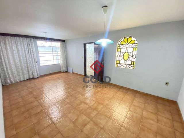 Sobrado para alugar, 169 m² por R$ 5.118,40/mês - Jardim - Santo André/SP