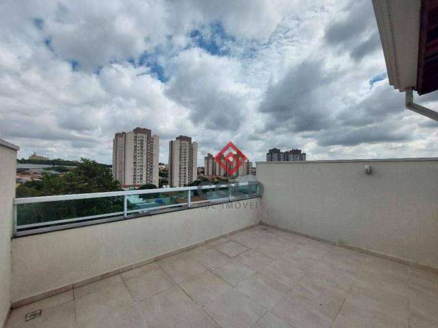 Cobertura para alugar, 80 m² por R$ 2.299,00/mês - Parque Erasmo Assunção - Santo André/SP