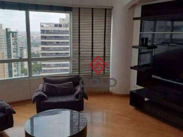 Apartamento com 3 dormitórios para alugar, 110 m² por R$ 6.650,00/mês - Jardim - Santo André/SP