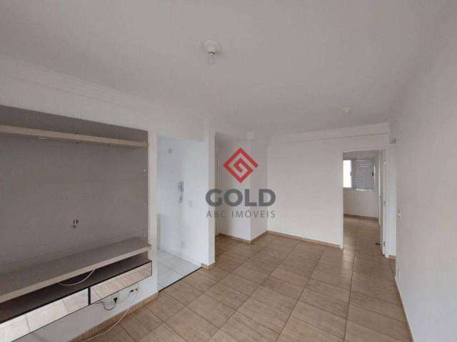 Apartamento com 3 dormitórios para alugar, 60 m² por R$ 2.422,32/mês - Vila Eldízia - Santo André/SP
