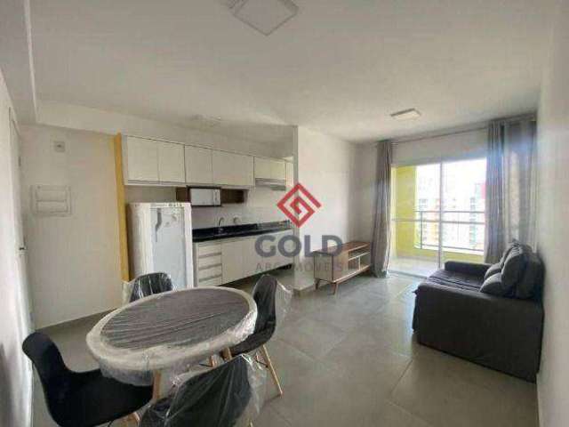 Apartamento com 2 dormitórios para alugar, 53 m² por R$ 3.220,00/mês - Vila São Pedro - Santo André/SP