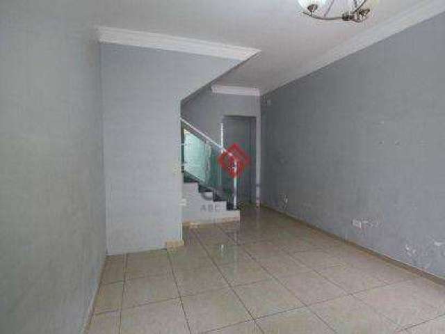 Sobrado com 2 dormitórios à venda, 123 m² por R$ 450.000,00 - Vila Curuçá - Santo André/SP