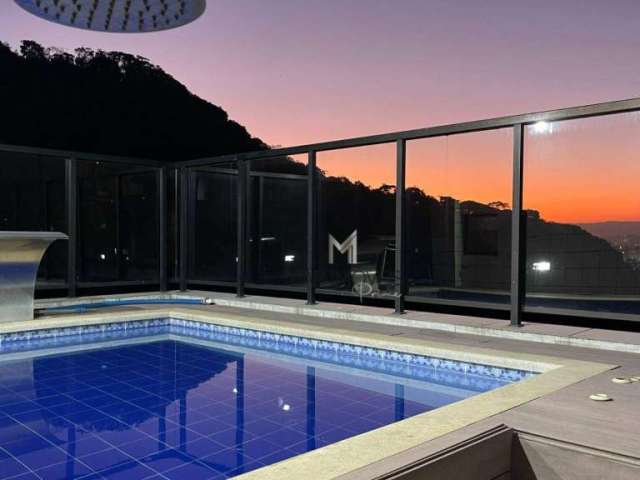 Cobertura com 4 dormitórios à venda, 301 m² por R$ 2.150.000 - Pitangueiras - Guarujá/SP