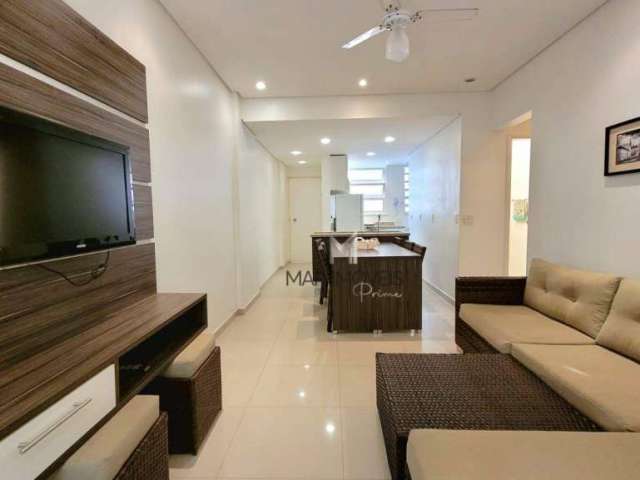Apartamento com 2 dormitórios à venda, 62 m² - Pitangueiras - Guarujá/SP