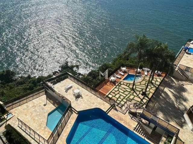 LINDO apartamento com 251m² , 4 suítes, espetacular vista para o mar da praia das Astúrias no Guarujá!