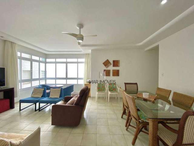 Apartamento com 3 dormitórios para alugar, 115 m² por R$ 8.500,02/mês - Pitangueiras - Guarujá/SP