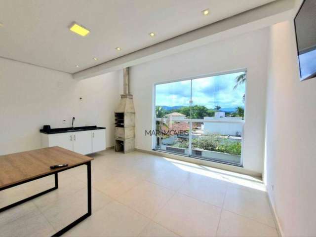Sobrado com 3 dormitórios para alugar, 100 m² por R$ 3.800,01/mês - Praia de Pernambuco - Guarujá/SP