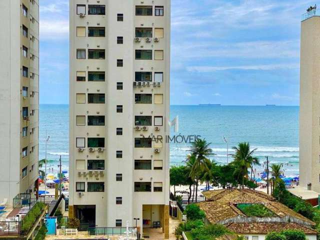 Apartamento com 3 dormitórios para alugar, 130 m² por R$ 4.500/mês - Pitangueiras - Guarujá/SP