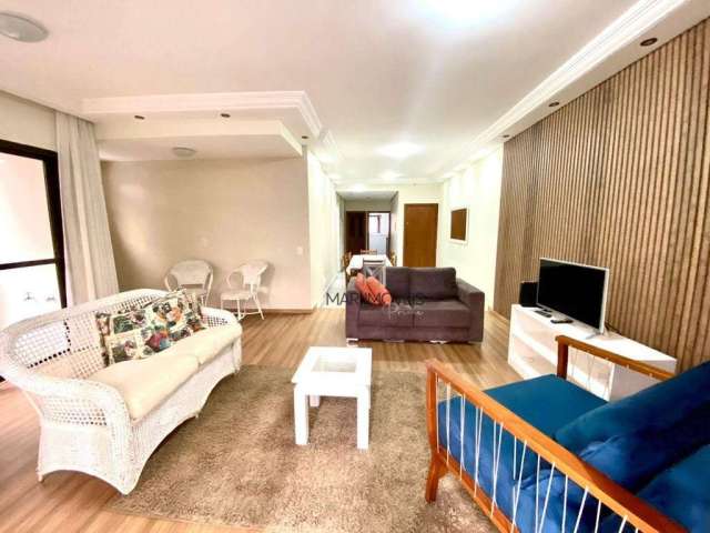 Apartamento com 3 dormitórios para alugar, 130 m² por R$ 5.500,02/mês - Pitangueiras - Guarujá/SP