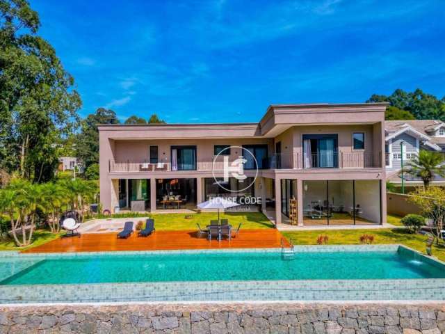 Casa com 5 dormitórios à venda, 1900 m² por R$ 30.000.000 - Alphaville - Barueri/SP Residencial Tamboré 1 próx. a Santana de Parnaíba
